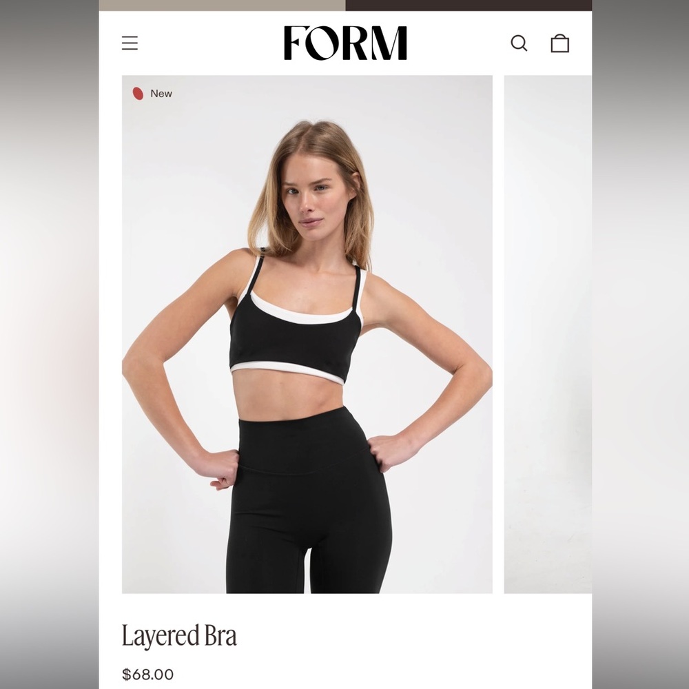 Form Active Layered Sports Bra